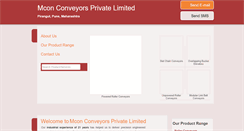 Desktop Screenshot of mconconveyors.com